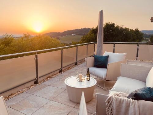 Waldkirchen Apartment | Penthouse-Villa, Panoramablick, XXL-Terrasse