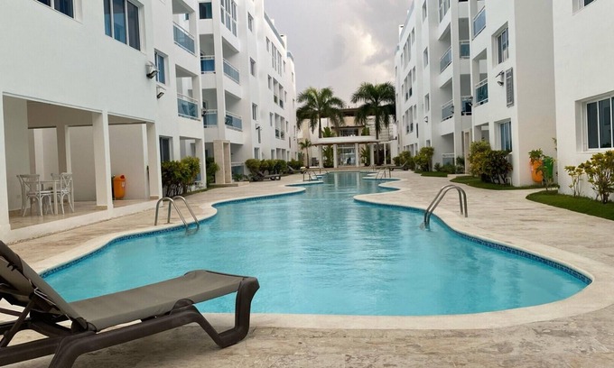 El Cortecito Apartment | Penthouse With Rooftop and Pool & Beach Access