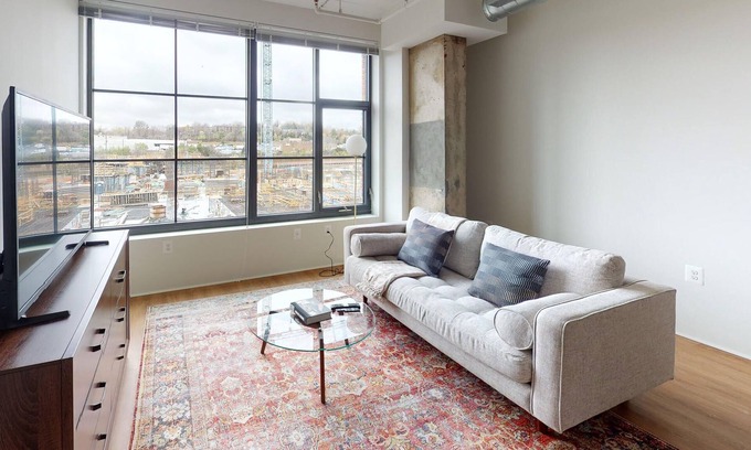 Eisenhower East Apartment | Perfect 1BR in The Carlyle District w/ Gym + Pool