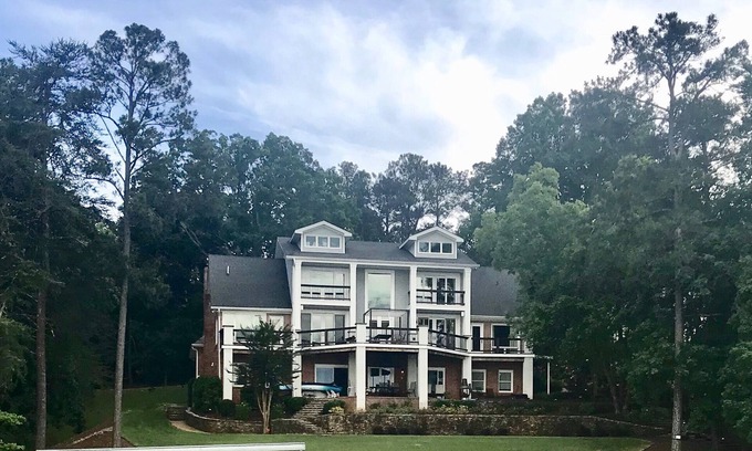 Buford House | Perfect for large groups. Sits on water's edge.