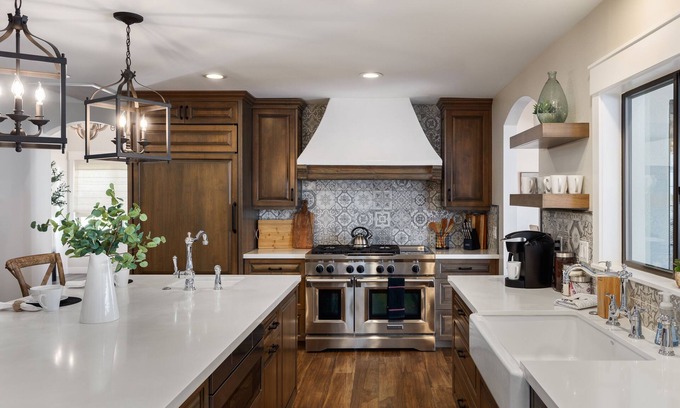 Paradise Valley Village Villa | Pet-friendly 7-bed, 4-bath home w/ pool, spa, sports court, fire pit, playground