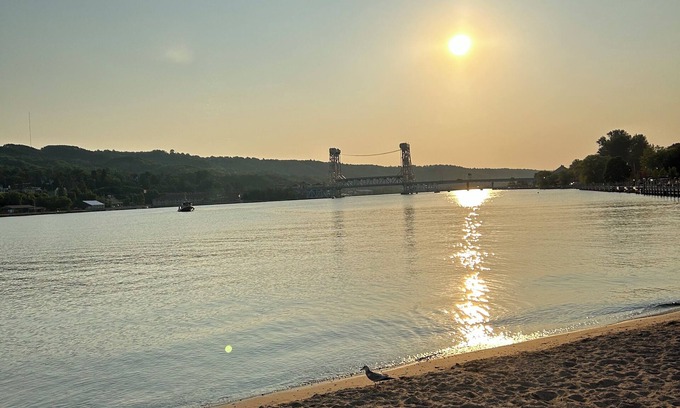 Houghton House | Pet friendly - close to Michigan Tech campus, trails & beach- great porch views