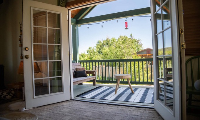 Pagosa Springs House | Pet Friendly Downtown Green Cabin Haven