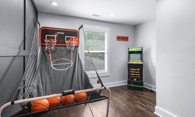 Peoplestown House | Pet-Friendly | Fully fenced yard | Game Room