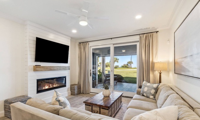 Fernandina Beach Condo | Pet Friendly | Ground Floor | Totally Renovated | Luxury Oceanfront Sea Dunes Condo