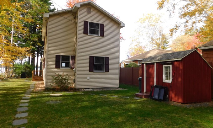 Standish Cottage | Pet-friendly home on Sebago Lake with sandy beach and spectacular views!