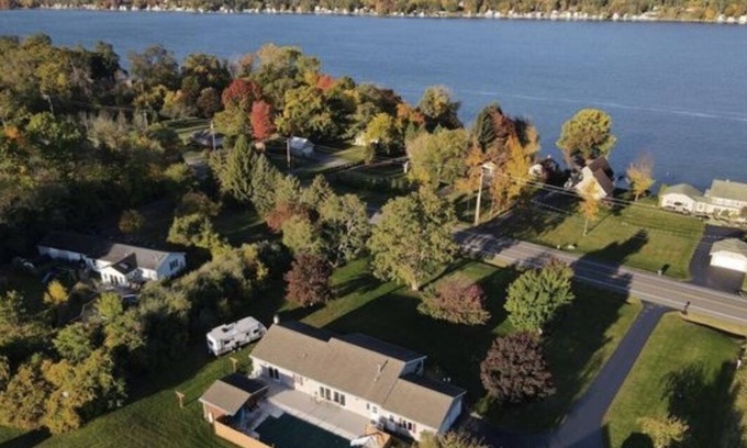 Penn Yan House | Pet Friendly Keuka Playhouse w/Lake Views-, Inground Pool, Hot tub, Movie Room