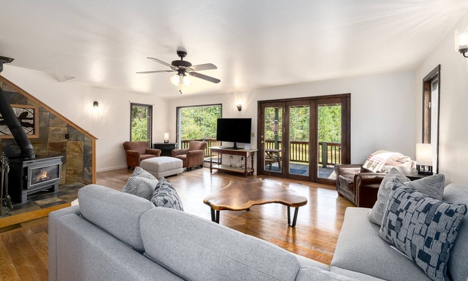 Whitefish House | Pet Friendly! Nestled in the Trees, Nearby Lake + Short Drive to Downtown Whitefish