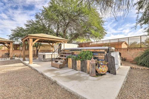 Tucson House | Pet-Friendly Tucson Casita Shared Hot Tub and Patio