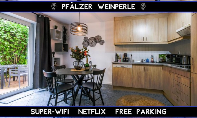Hainfeld Apartment | Pfälzer Weinperle mit Terrasse