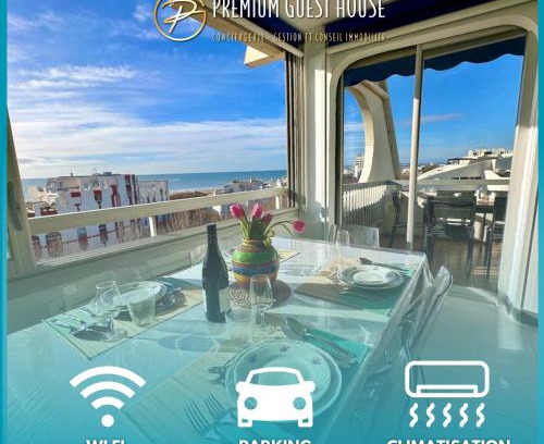 Le Couchant Apartment | PGH N9- Vue Mer, 100m de la Plage & Parking Privé