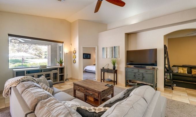 South Mountain House | Phoenix Home on Golf Course: Pool & Hot Tub Access
