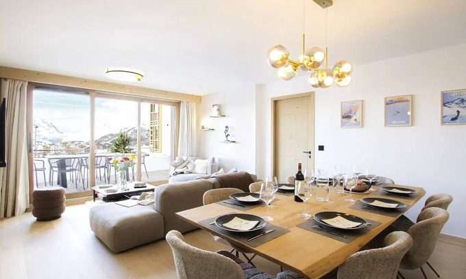 Bergers Apartment | PHOF02 Schöne helle Wohnung von 80 m2 mit Bergblick