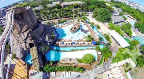 Caldas Novas Apartment | Piazza diRoma com acesso Acqua Park, Splash e Slide -R - Luciana