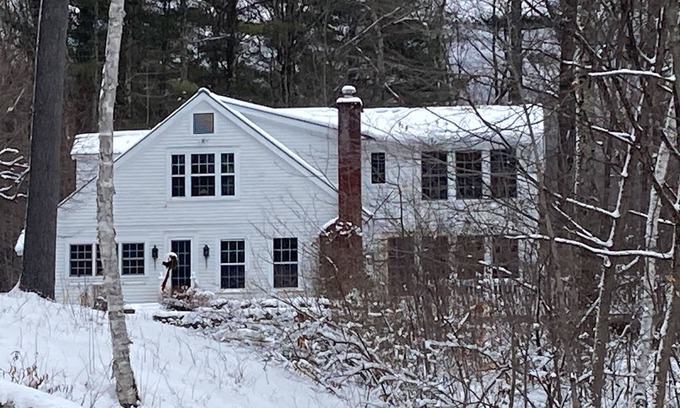 Dorset House | Picturesque creekside home with gorgeous deck & sunroom, near 4 ski mountains