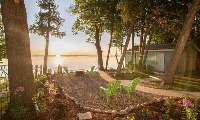 Brussels Cottage | Picturesque Door County Waterfront Cottage! Swim, Play, Relax.Have It All!