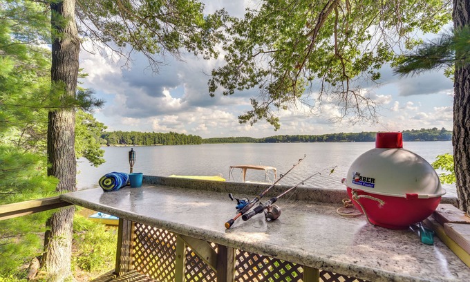 Webster House | Picturesque Webster Getaway w/On-Site Lake Access