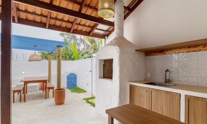 Barra Velha Apartment | Piece of Greece on the Santa Catarina Coast Umc002