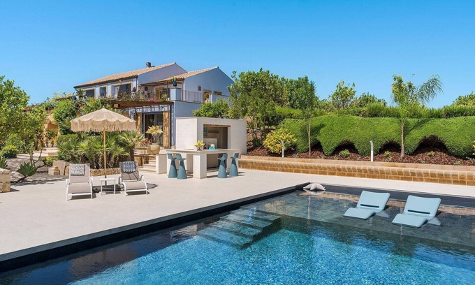 Noto Villa | Pigna Blue - Lido Di Noto ,Sicily