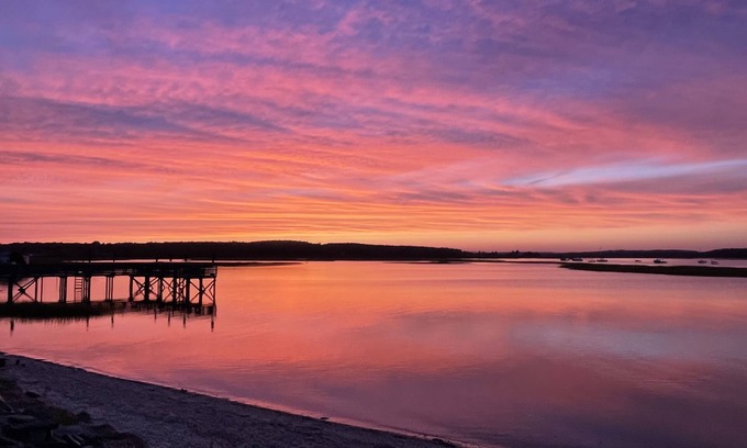 Scarborough House | Pine Point Maine Waterfront Estate, Private Beach, 5BR/3Bath, 16k/week