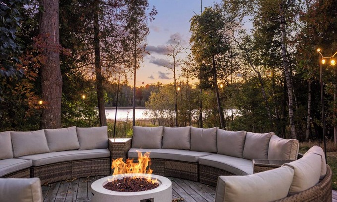 Charlevoix House | Pineapple Lake House: Pet-Friendly, Waterfront Getaway with Wi-Fi