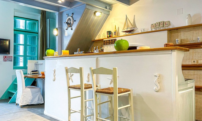 Symi Apartment | Pitini 1 - Seafront - Harbour view