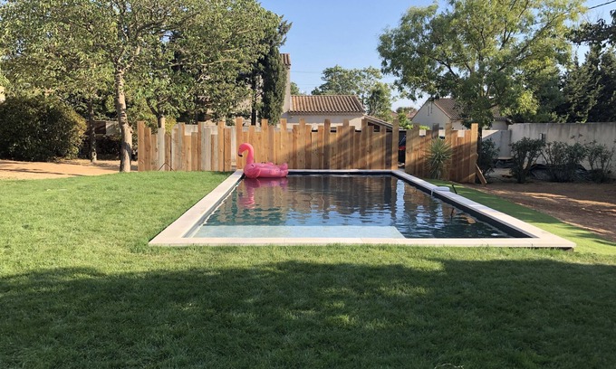 Les Angles House | Pleasant, cool house in summer