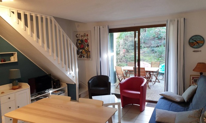 Lacanau-Ocean Cabin | Pleasant semi-detached bungalow type 3 in residence with swimming pool on the Golf 76SAV