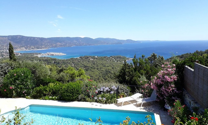Cap Benat Villa | Plein Ciel - At Gaou Bénat close to the beach, 8p