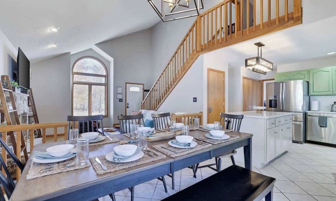 Pocono Summit House | Pocono Summit Lake House | Game Room | Fire Pit
