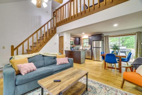 Tobyhanna House | Poconos Family Getaway with Game Room and Deck!