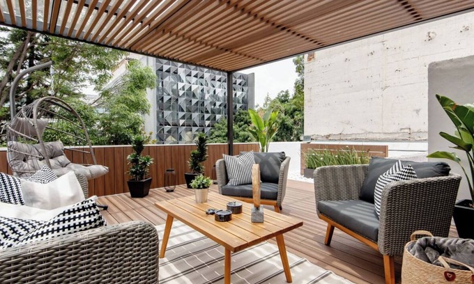 Polanquito House | Polanco Gem: 3BR/3BA + Office, Parking,Rooftop
