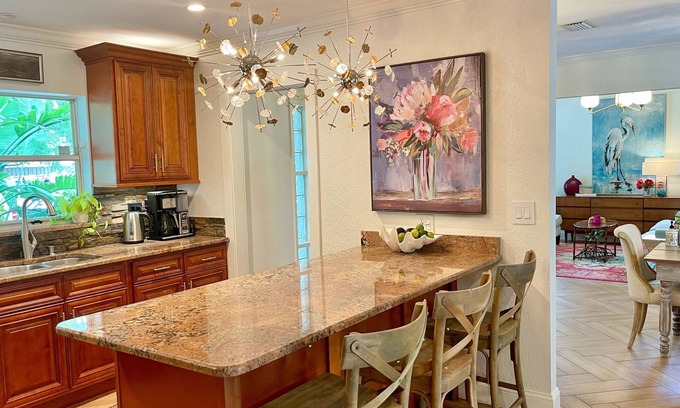 Winter Park House | Pondside Retreat with Koi in Charming Winter Park, FL
