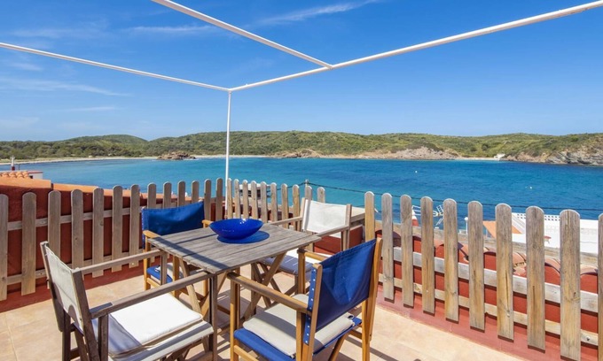 Es Grau Apartment | Ponent Beachfront Apartment, Coastal Retreat
