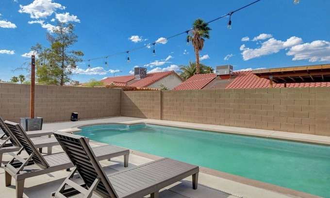 North Las Vegas House | Pool and Arcade 4BR Vacation!