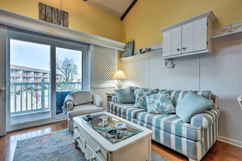 Caine Woods Apartment | Pool and Beach Access Ocean City Condo with Balconies