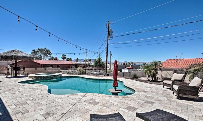 Lake Havasu City House | Pool, Hot Tub and Lake Views Lake Havasu Home!