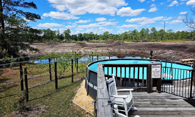 Shallotte House | Pool, pond view and minutes to the beach!