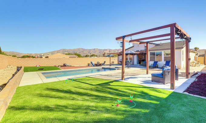 Desert Hot Springs House | Pool, Spa & More: Relax in Desert Hot Springs!