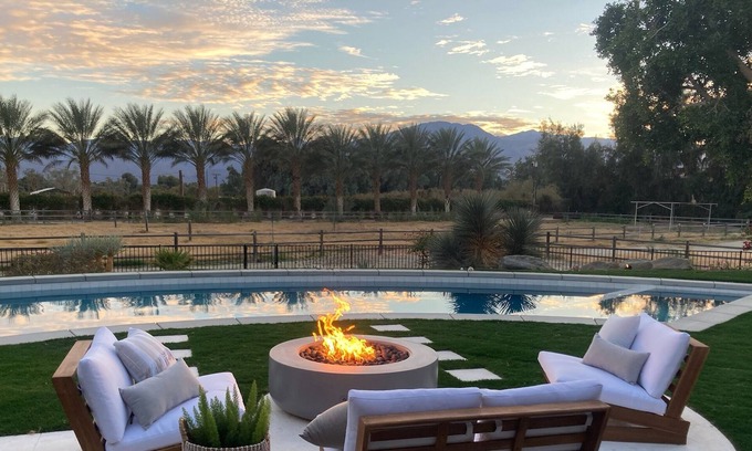 Coachella House | Pool, spa, near golf, dining over 5 acre estate!
