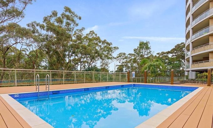 Gosford Apartment | Pool Vista- The Sanctuary