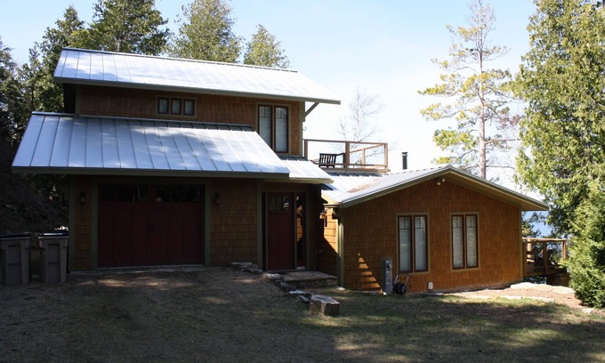 Ellison Bay House | Porcupine Shores Has An Elevated View And Access To The Water