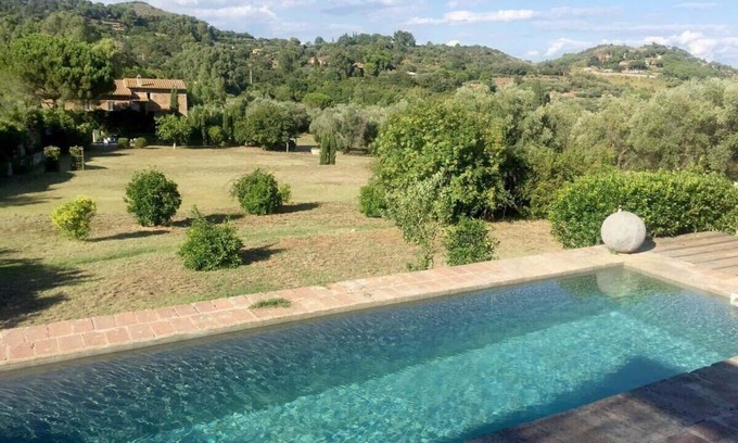 Porto Ercole Villa | Porto Ercole, Tuscany Coast: Classic Charm in Fabulous 18th c. Farmhouse now Chic Designer Villa w P