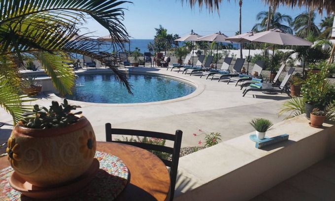 San Jose del Cabo House | Poseidons Cove Private Home Pool Hot tub, outdoor kitchen and bar, Los Cabo