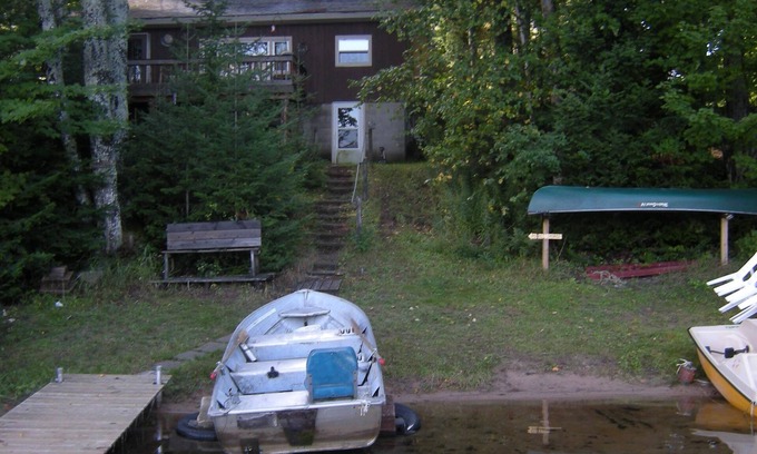 Wetmore Cabin | Powell Shores Lodge furnished home on private lake
