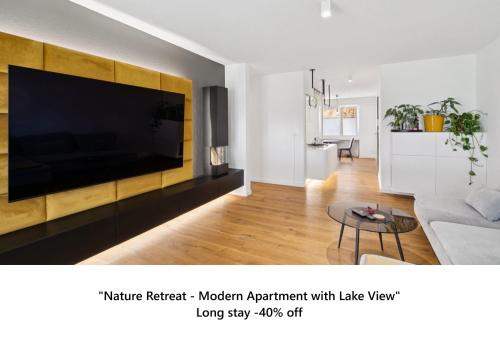 Thal Apartment | Prefinjen oddih v naravi z pogledom na jezero