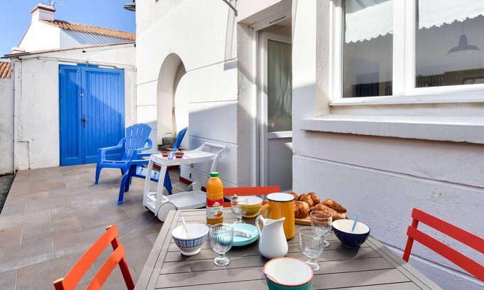 Noirmoutier-en-l'Ile Ski Chalet | Pretty house for 6 - Centre Noirmoutier-en-l'Ile