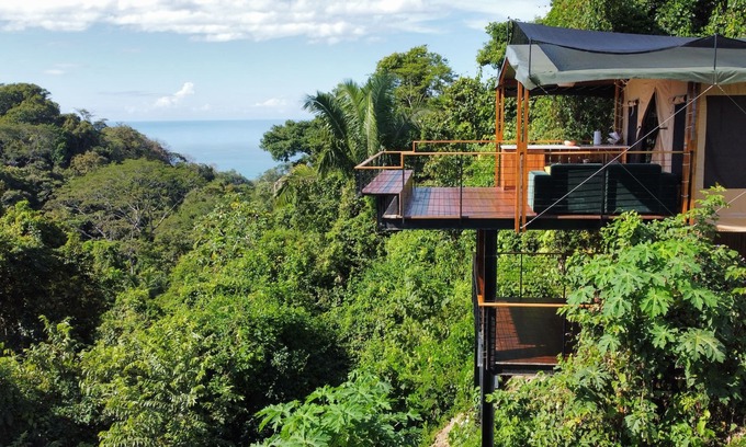 Santa Teresa RV Rental | Prime Ocean View Glamping - Nature Lovers Hideout! wifi, Kitchen, AC