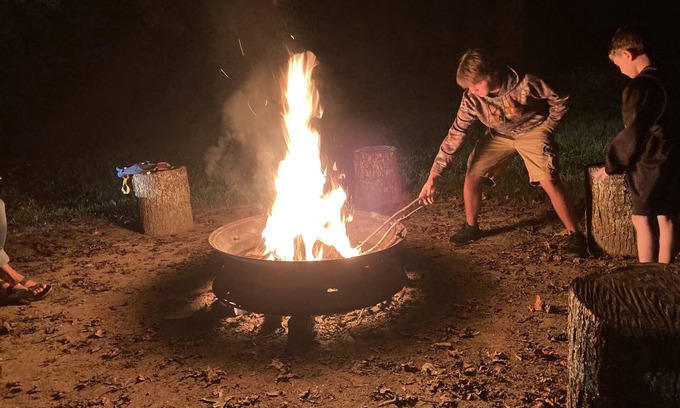 Blacksburg RV Rental | Primitive Camping by Neal Creek site #1