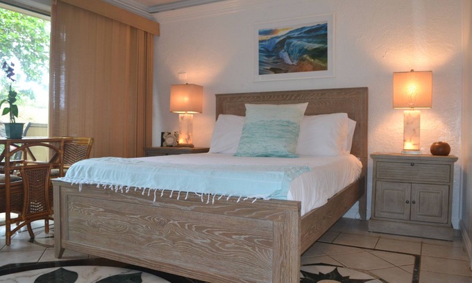 Poipu Apartment | Prince Kuhio Poipu ~ Ocean View, quiet, comfortable, end unit-ground floor